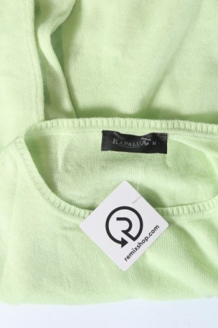 Γυναικείο πουλόβερ Kapalua, Μέγεθος M, Χρώμα Πράσινο, Τιμή 7,18 €