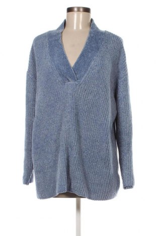 Дамски пуловер KappAhl, Размер L, Цвят Син, Цена 13,60 лв.