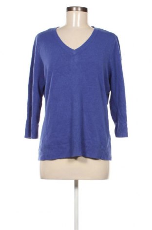 Дамски пуловер Karen Scott, Размер XL, Цвят Син, Цена 10,73 лв.