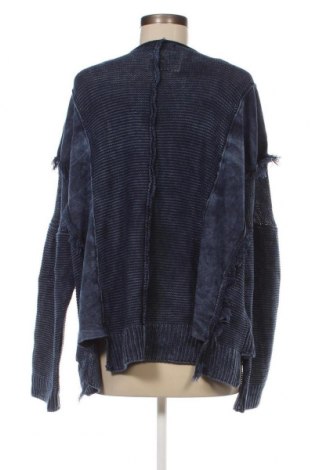 Дамски пуловер Kekoo, Размер XL, Цвят Син, Цена 10,66 лв.