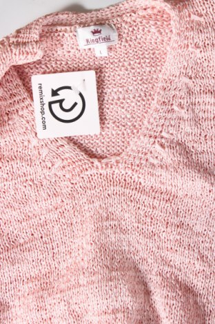 Дамски пуловер Kingfield, Размер L, Цвят Розов, Цена 7,25 лв.