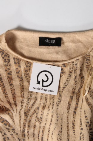 Дамски пуловер Klass, Размер S, Цвят Бежов, Цена 5,25 лв.