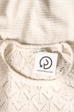 Γυναικείο πουλόβερ LCW, Μέγεθος M, Χρώμα Εκρού, Τιμή 6,97 €