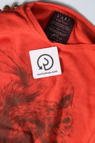 Γυναικείο πουλόβερ L'art De River Island, Μέγεθος XS, Χρώμα Κόκκινο, Τιμή 11,32 €
