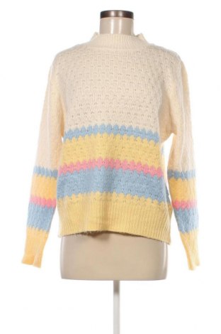Дамски пуловер Laura Torelli, Размер M, Цвят Екрю, Цена 29,00 лв.