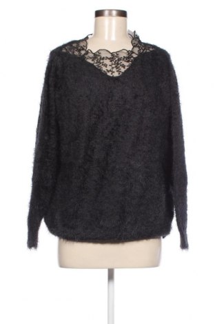 Дамски пуловер Laura Torelli, Размер L, Цвят Черен, Цена 8,41 лв.