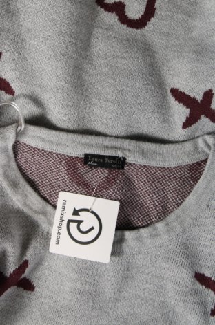 Дамски пуловер Laura Torelli, Размер XL, Цвят Сив, Цена 11,60 лв.