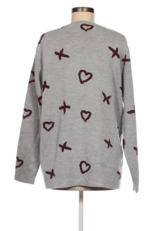 Γυναικείο πουλόβερ Laura Torelli, Μέγεθος XL, Χρώμα Γκρί, Τιμή 5,38 €