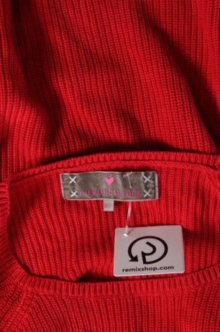 Γυναικείο πουλόβερ Lieblingsstuck, Μέγεθος L, Χρώμα Κόκκινο, Τιμή 15,34 €