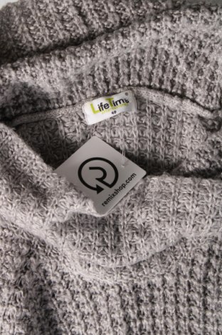 Γυναικείο πουλόβερ Life Time, Μέγεθος M, Χρώμα Γκρί, Τιμή 5,56 €