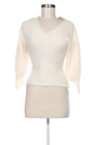 Дамски пуловер Lindex, Размер S, Цвят Екрю, Цена 14,50 лв.