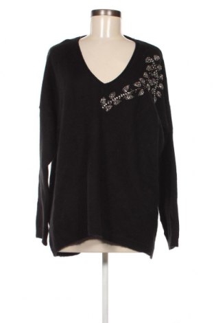 Дамски пуловер Lindex, Размер XL, Цвят Черен, Цена 29,00 лв.