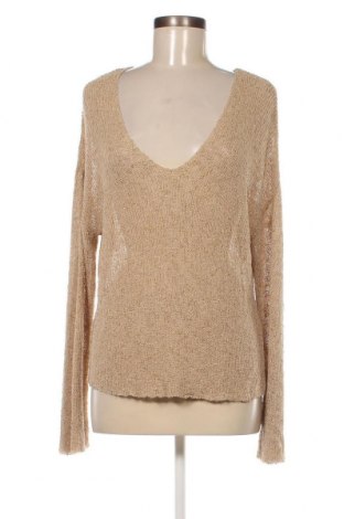 Дамски пуловер Liu Jo, Размер S, Цвят Златист, Цена 87,15 лв.
