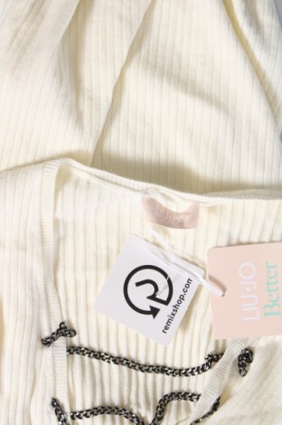 Дамски пуловер Liu Jo, Размер S, Цвят Екрю, Цена 87,15 лв.