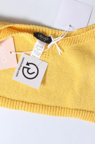 Дамски пуловер Liu Jo, Размер S, Цвят Жълт, Цена 37,35 лв.