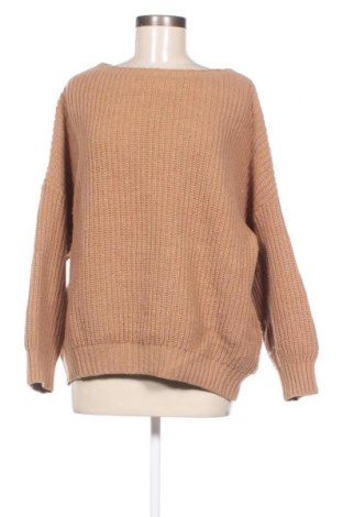Дамски пуловер Live Love Dream, Размер L, Цвят Бежов, Цена 6,09 лв.