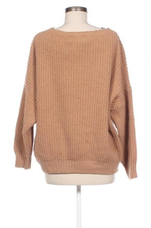 Γυναικείο πουλόβερ Live Love Dream, Μέγεθος L, Χρώμα  Μπέζ, Τιμή 3,77 €