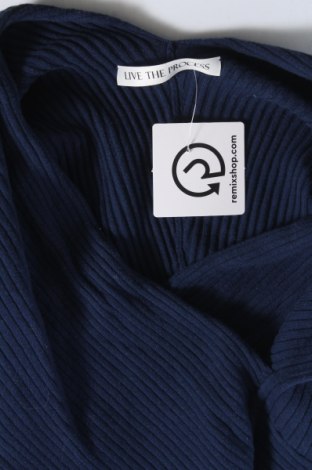 Дамски пуловер Live The Process, Размер XS, Цвят Син, Цена 21,70 лв.