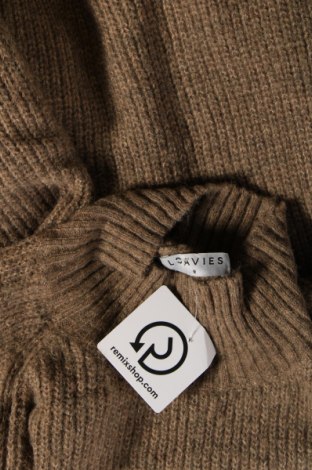 Дамски пуловер Loavies, Размер M, Цвят Кафяв, Цена 8,20 лв.