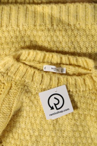Дамски пуловер Mango, Размер L, Цвят Жълт, Цена 8,64 лв.