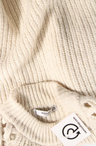 Дамски пуловер Mango, Размер S, Цвят Екрю, Цена 7,83 лв.