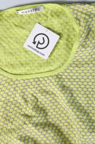 Дамски пуловер Mansted, Размер L, Цвят Зелен, Цена 27,90 лв.