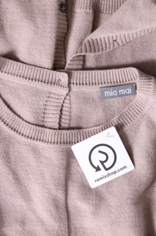 Дамски пуловер Mia Mai, Размер M, Цвят Бежов, Цена 51,84 лв.