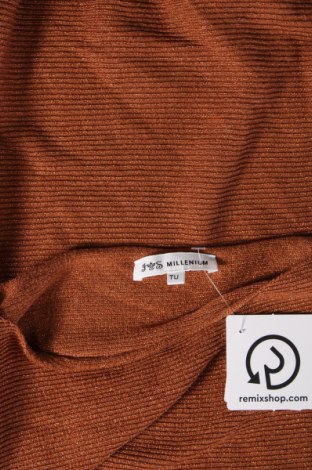 Дамски пуловер Millenium, Размер M, Цвят Кафяв, Цена 5,51 лв.