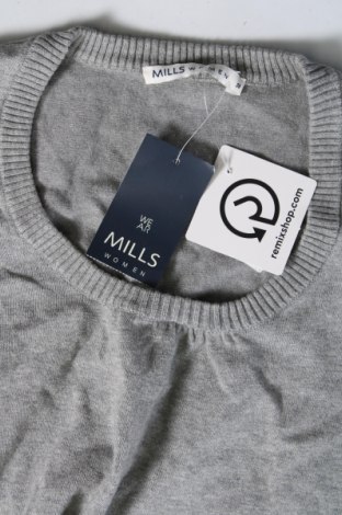 Γυναικείο πουλόβερ Mills Women, Μέγεθος S, Χρώμα Γκρί, Τιμή 4,84 €