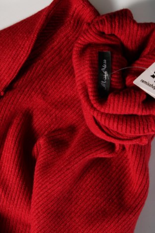 Γυναικείο πουλόβερ Miss Aless, Μέγεθος M, Χρώμα Κόκκινο, Τιμή 4,49 €