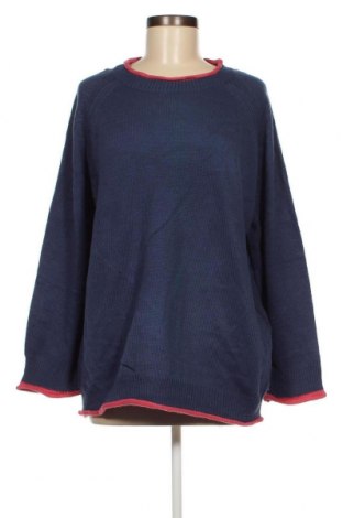 Γυναικείο πουλόβερ Miss Look, Μέγεθος XXL, Χρώμα Μπλέ, Τιμή 5,38 €