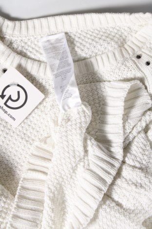 Дамски пуловер Monari, Размер L, Цвят Бял, Цена 31,00 лв.