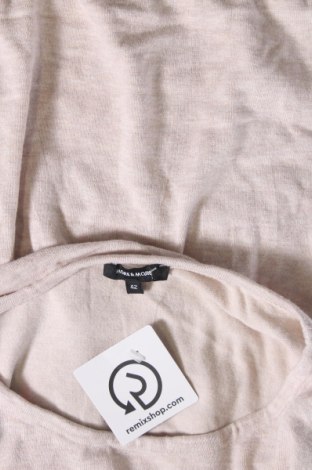 Дамски пуловер More & More, Размер L, Цвят Бежов, Цена 18,60 лв.