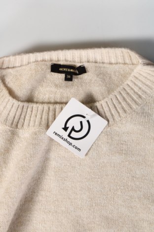 Дамски пуловер More & More, Размер M, Цвят Бежов, Цена 16,12 лв.