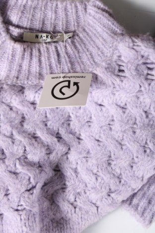 Γυναικείο πουλόβερ NA-KD, Μέγεθος M, Χρώμα Βιολετί, Τιμή 6,59 €
