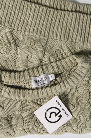 Дамски пуловер NA-KD, Размер XS, Цвят Зелен, Цена 41,00 лв.