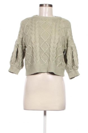 Γυναικείο πουλόβερ NA-KD, Μέγεθος XS, Χρώμα Πράσινο, Τιμή 12,68 €