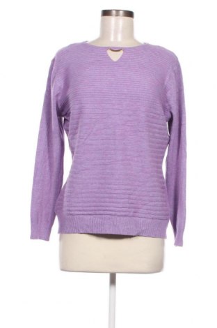 Γυναικείο πουλόβερ New Fashion, Μέγεθος M, Χρώμα Βιολετί, Τιμή 3,41 €