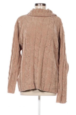 Дамски пуловер Nicole, Размер L, Цвят Кафяв, Цена 8,41 лв.