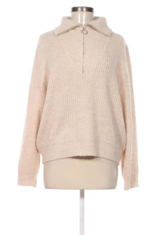 Дамски пуловер ONLY, Размер M, Цвят Бежов, Цена 62,00 лв.