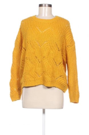 Дамски пуловер ONLY, Размер M, Цвят Жълт, Цена 8,64 лв.