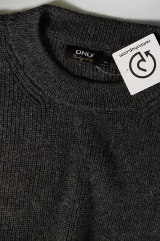 Дамски пуловер ONLY, Размер M, Цвят Сив, Цена 8,10 лв.