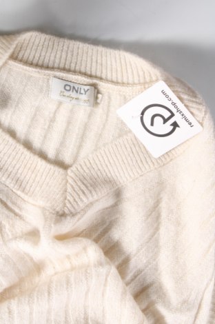 Дамски пуловер ONLY, Размер M, Цвят Екрю, Цена 8,10 лв.
