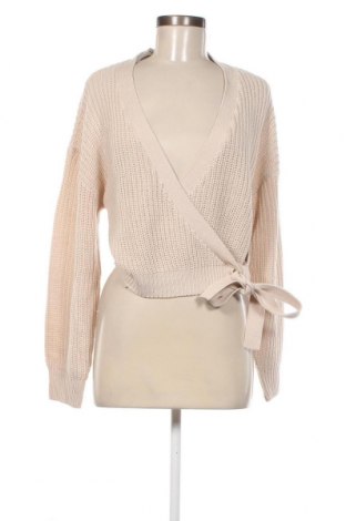 Γυναικείο πουλόβερ ONLY, Μέγεθος L, Χρώμα  Μπέζ, Τιμή 8,30 €