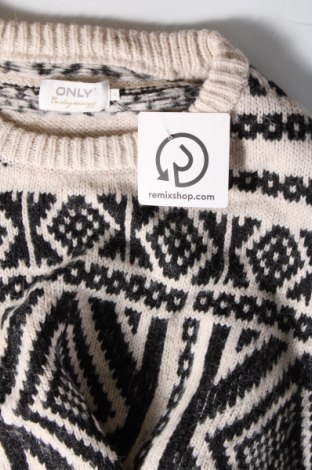 Дамски пуловер ONLY, Размер L, Цвят Многоцветен, Цена 8,10 лв.