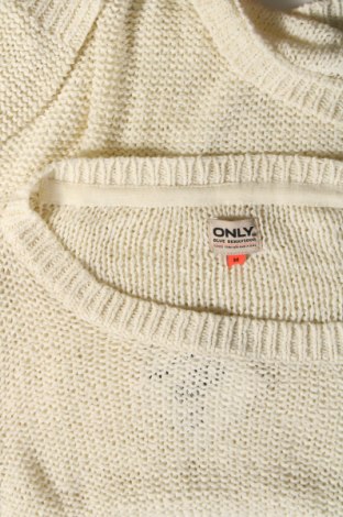 Γυναικείο πουλόβερ ONLY, Μέγεθος M, Χρώμα Λευκό, Τιμή 3,17 €
