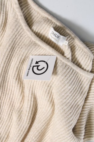 Дамски пуловер ONLY, Размер M, Цвят Бежов, Цена 27,00 лв.