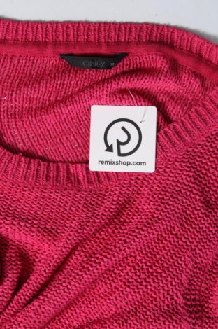 Дамски пуловер ONLY, Размер XL, Цвят Розов, Цена 10,07 лв.