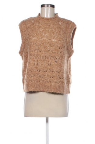 Дамски пуловер Object, Размер M, Цвят Кафяв, Цена 20,50 лв.