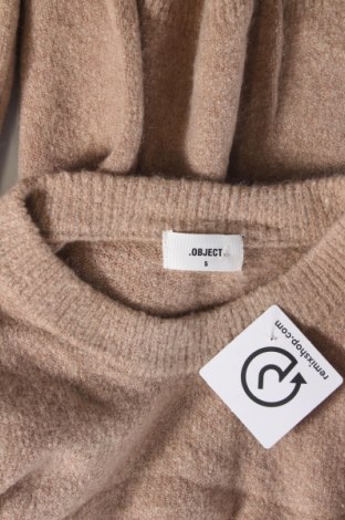 Γυναικείο πουλόβερ Object, Μέγεθος S, Χρώμα  Μπέζ, Τιμή 10,14 €